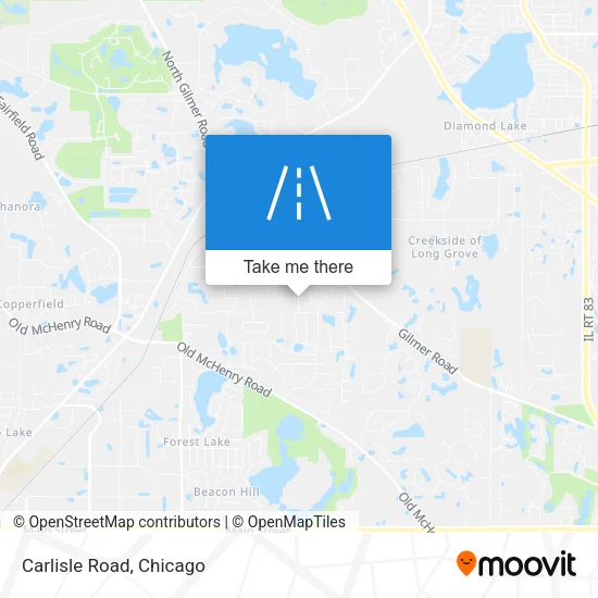 Carlisle Road map