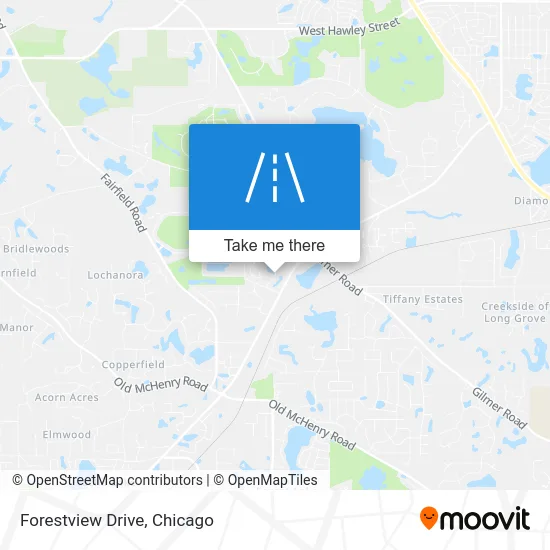 Forestview Drive map