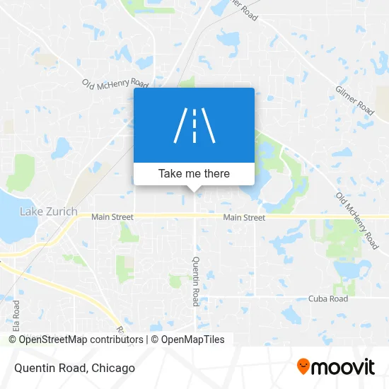 Quentin Road map