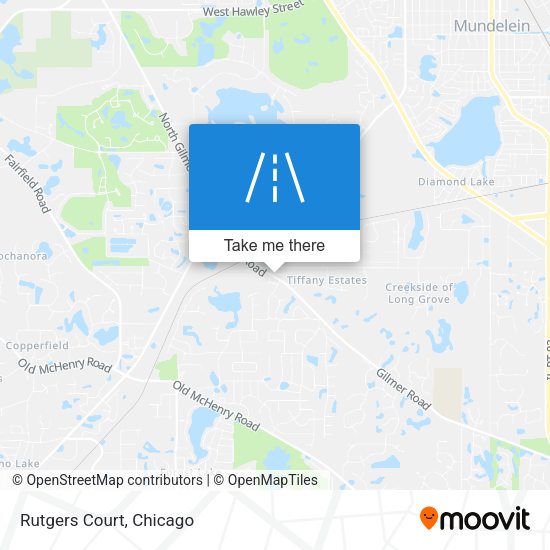 Mapa de Rutgers Court