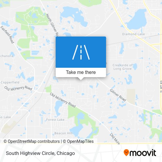 South Highview Circle map