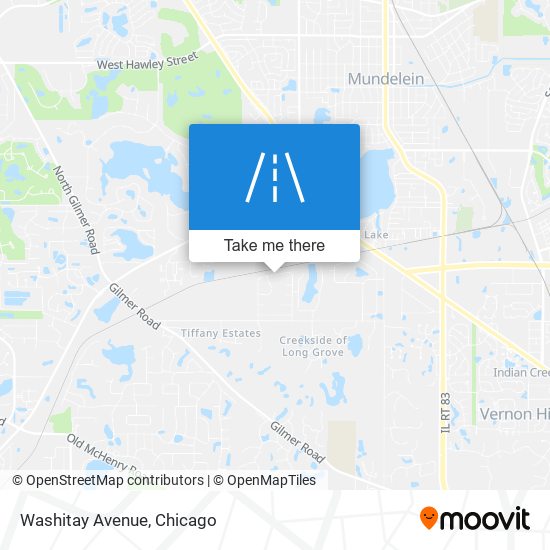 Mapa de Washitay Avenue