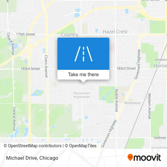 Michael Drive map
