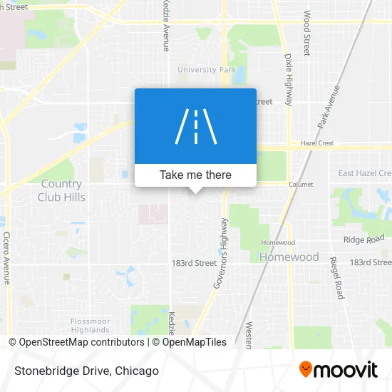 Stonebridge Drive map