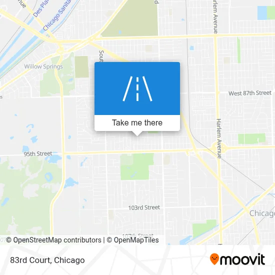 83rd Court map