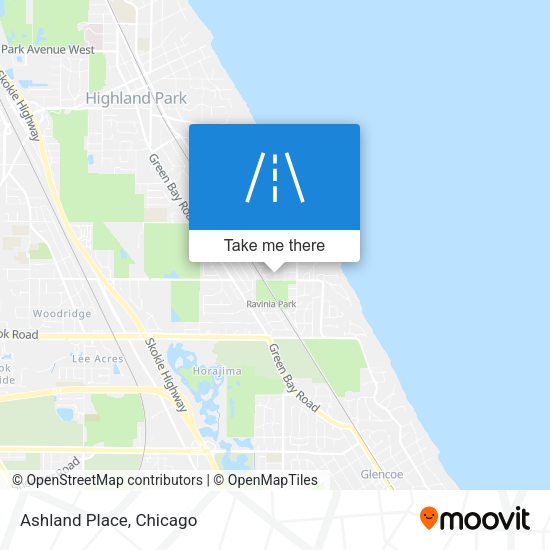 Mapa de Ashland Place