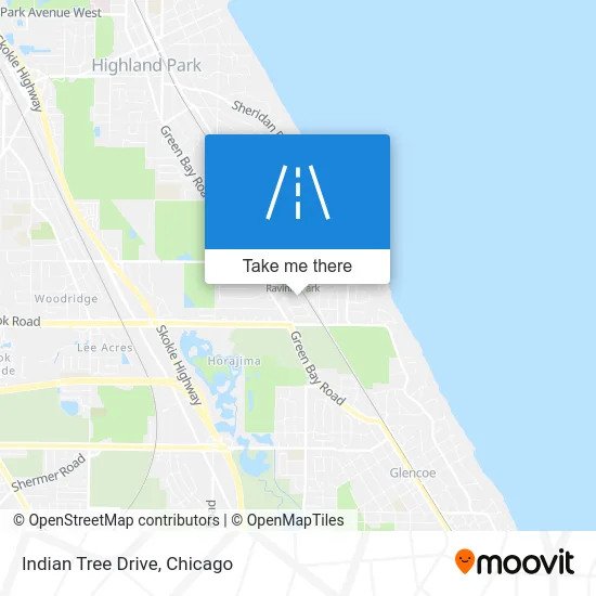 Indian Tree Drive map
