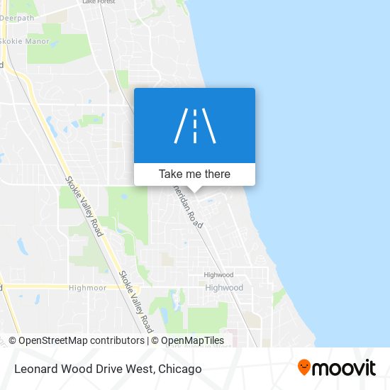 Mapa de Leonard Wood Drive West