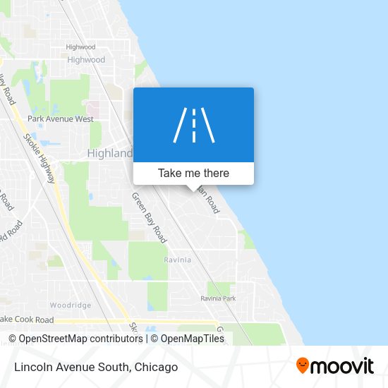 Mapa de Lincoln Avenue South