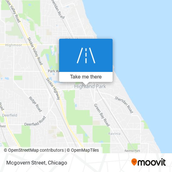 Mcgovern Street map