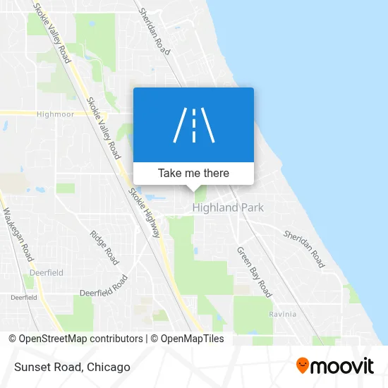 Sunset Road map
