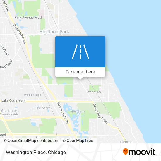 Washington Place map