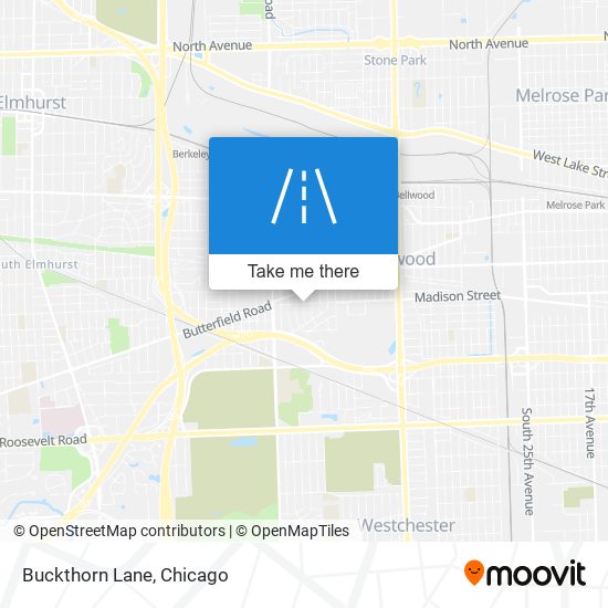 Buckthorn Lane map