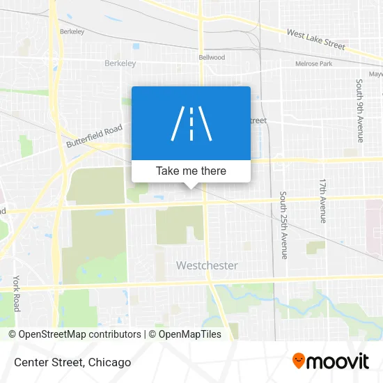 Center Street map