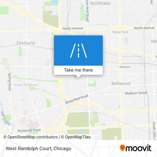 Mapa de West Randolph Court
