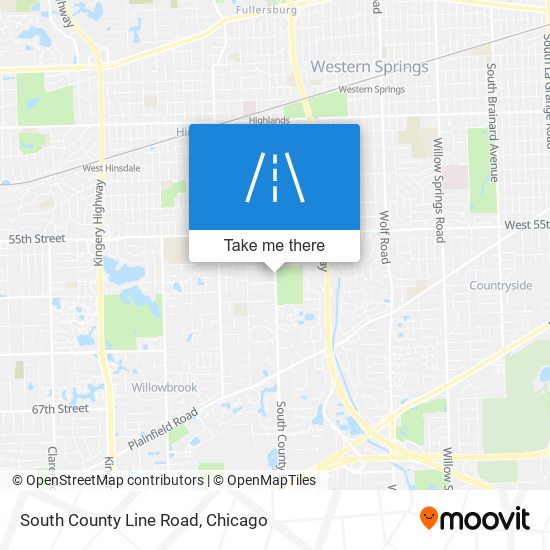 Mapa de South County Line Road