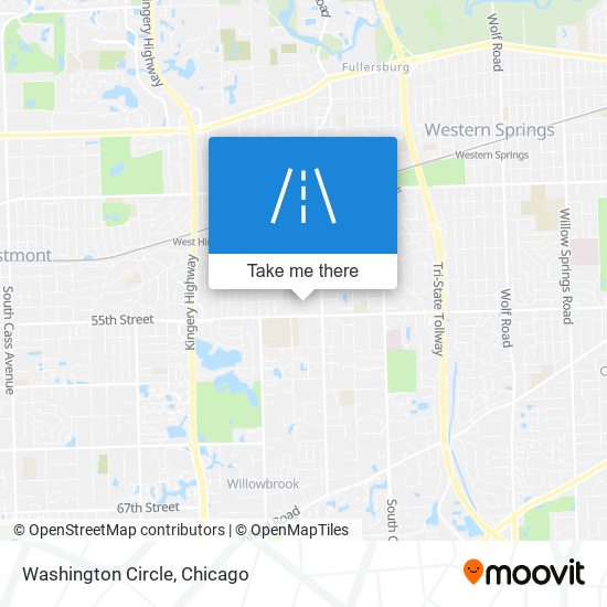 Washington Circle map