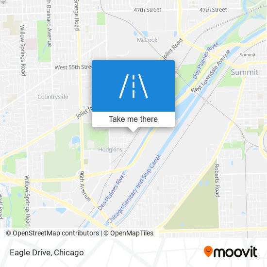 Eagle Drive map