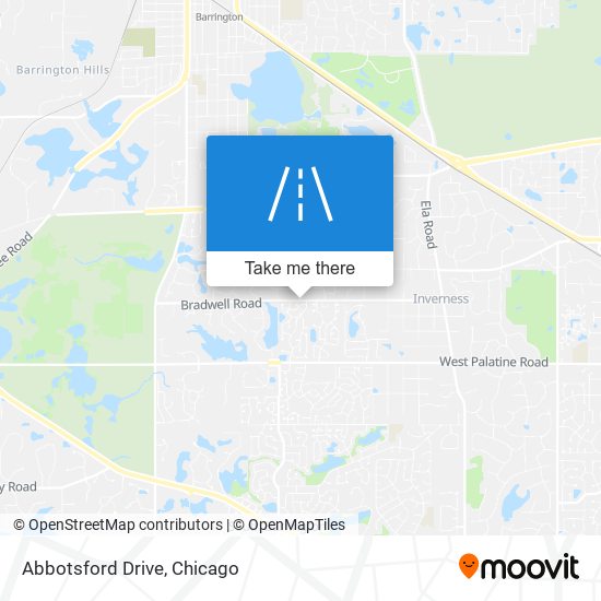 Abbotsford Drive map