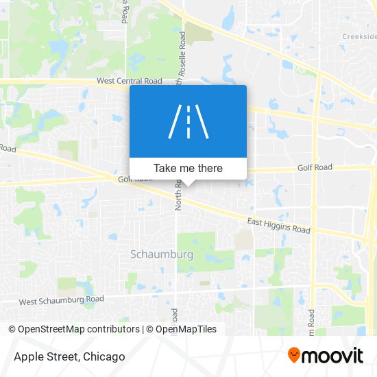 Apple Street map