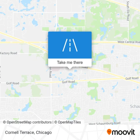 Cornell Terrace map