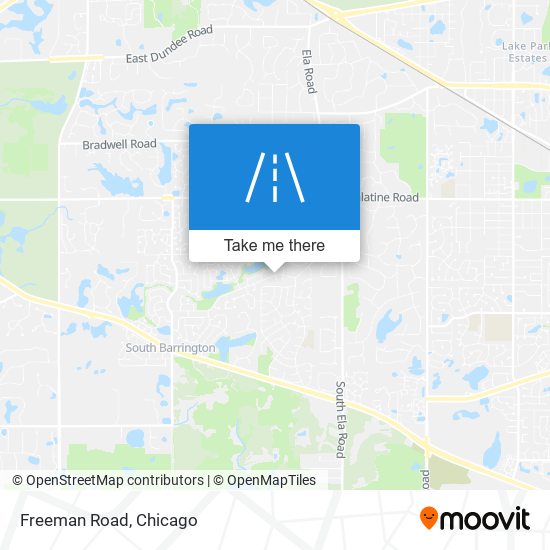 Mapa de Freeman Road