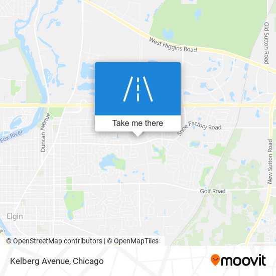 Mapa de Kelberg Avenue