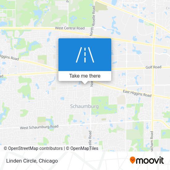 Mapa de Linden Circle
