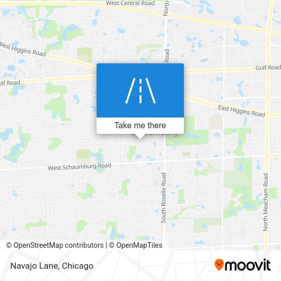 Mapa de Navajo Lane