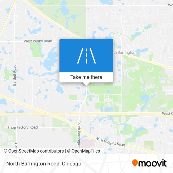 Mapa de North Barrington Road