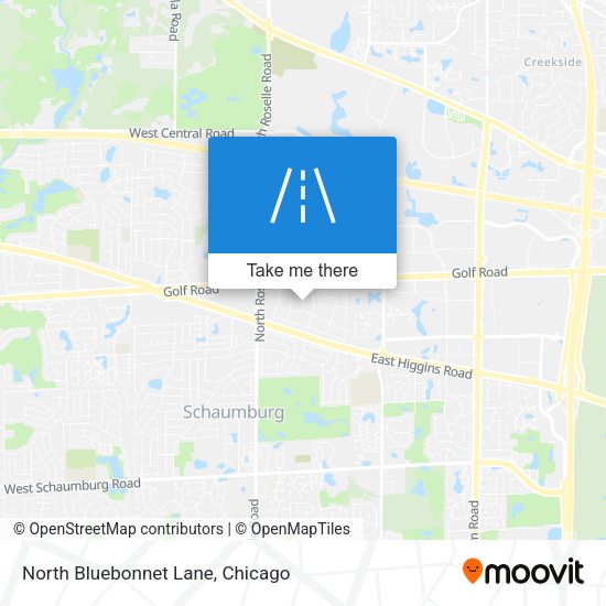 Mapa de North Bluebonnet Lane