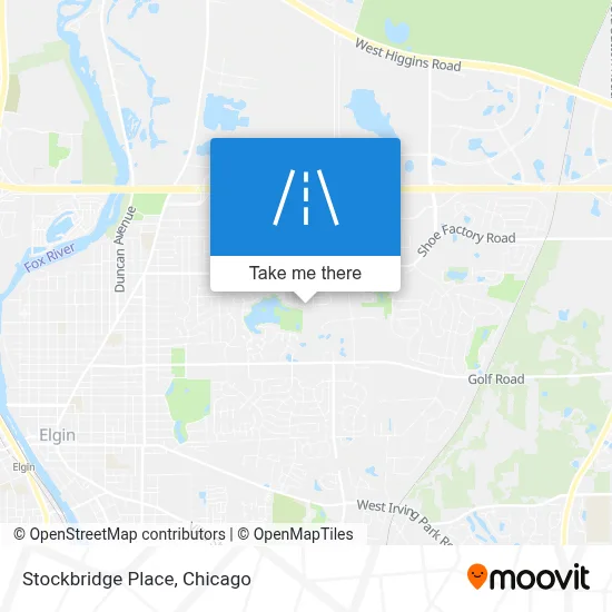 Stockbridge Place map