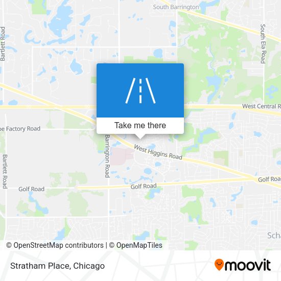 Stratham Place map