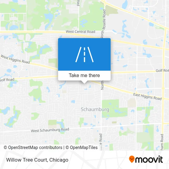 Willow Tree Court map