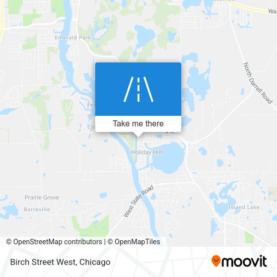 Mapa de Birch Street West