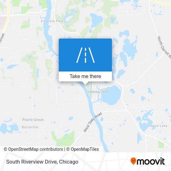 South Riverview Drive map