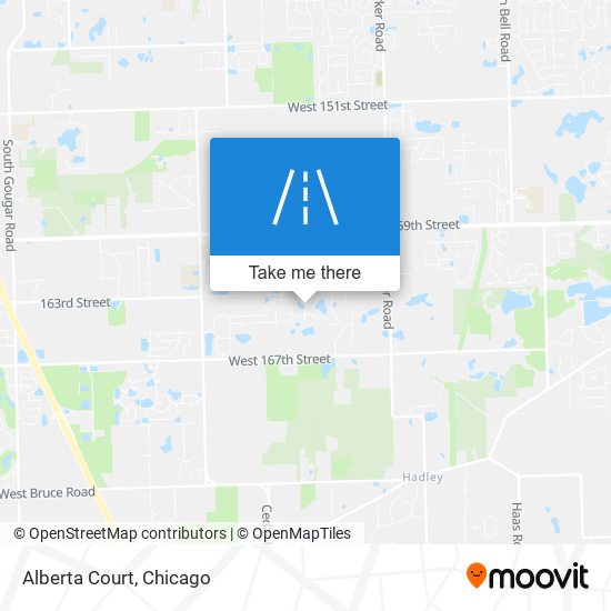 Alberta Court map