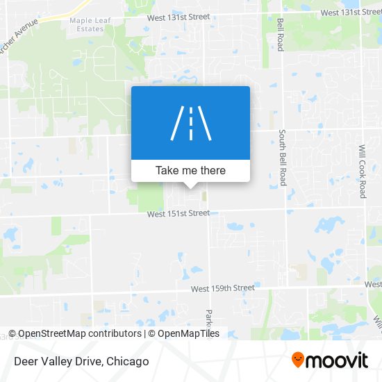 Deer Valley Drive map