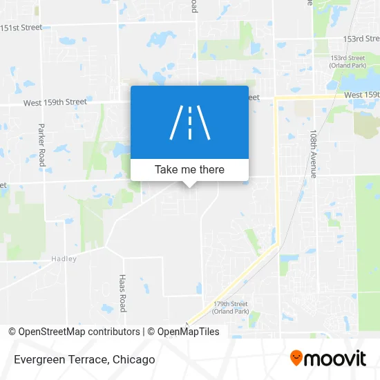 Evergreen Terrace map