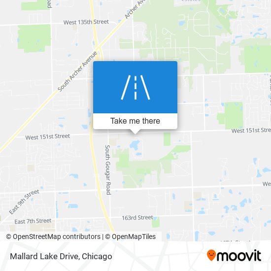 Mallard Lake Drive map