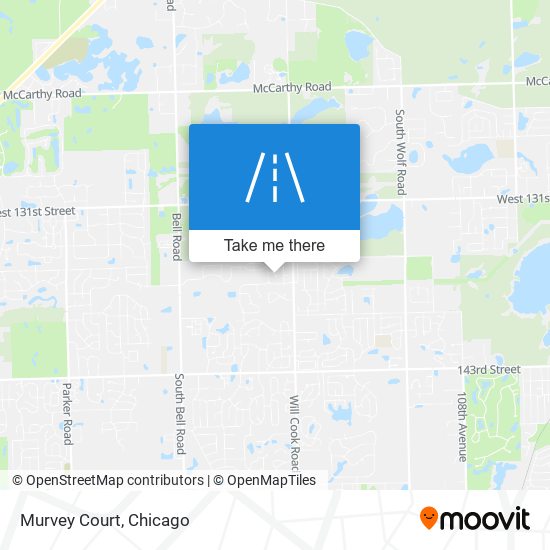 Mapa de Murvey Court