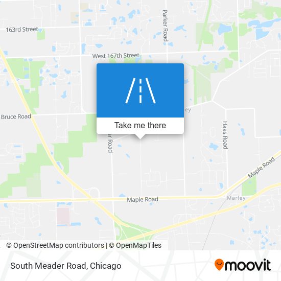 Mapa de South Meader Road