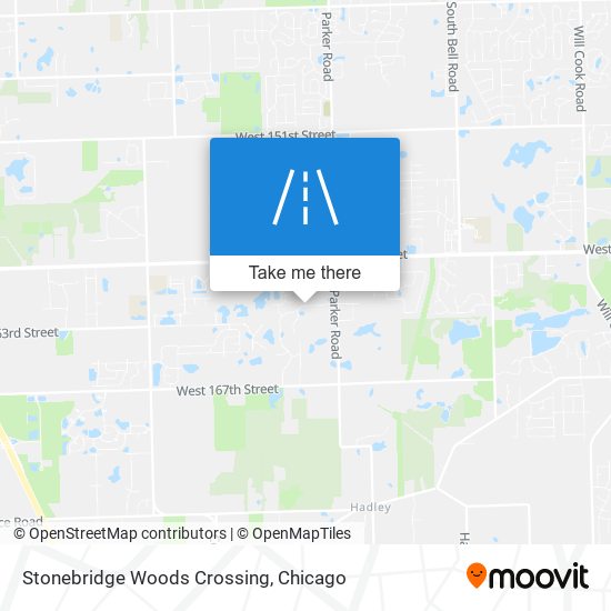 Stonebridge Woods Crossing map