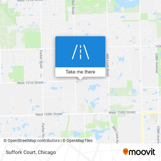 Mapa de Suffork Court