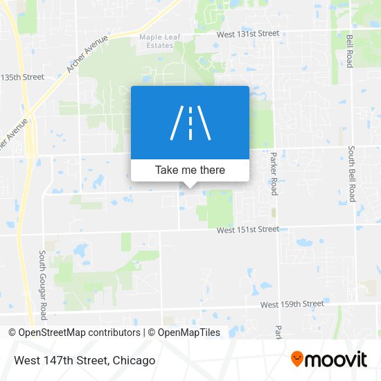Mapa de West 147th Street