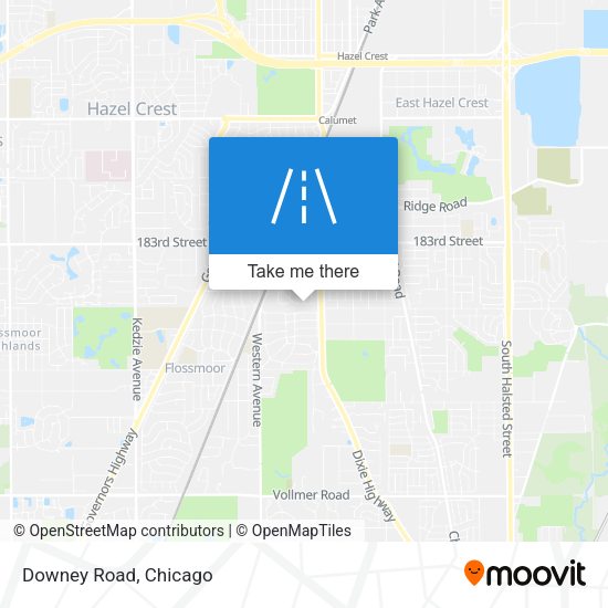 Mapa de Downey Road