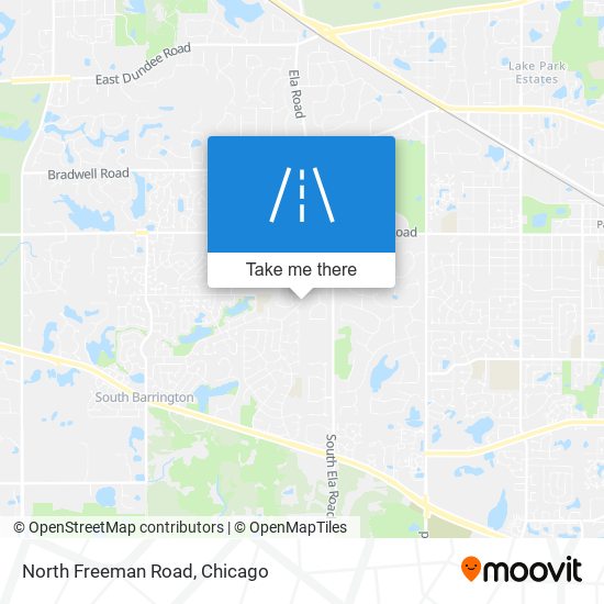 Mapa de North Freeman Road
