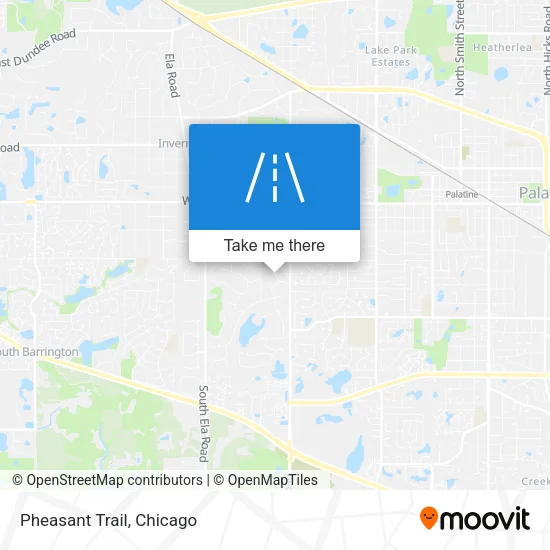 Pheasant Trail map