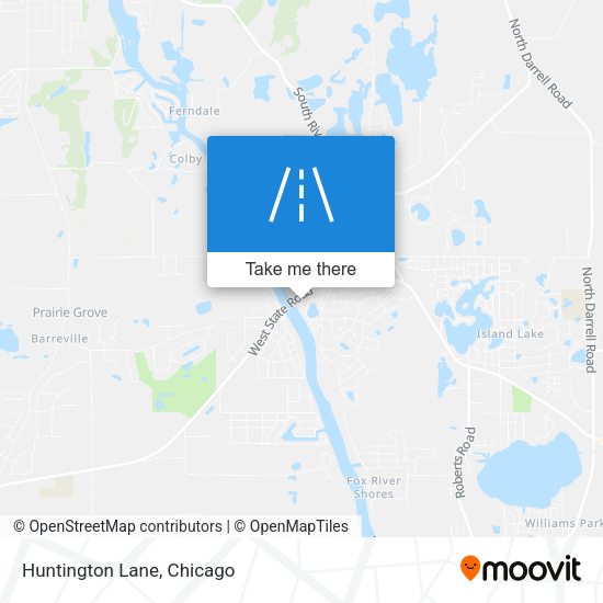 Mapa de Huntington Lane