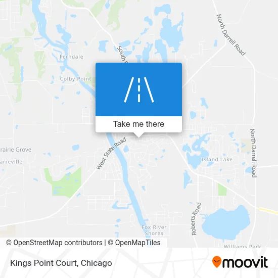 Kings Point Court map